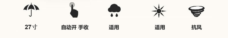 雨傘參數圖